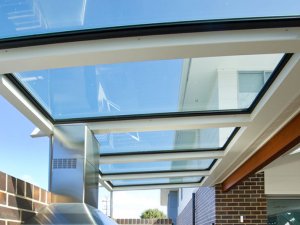 flat roof patio skylights in melbourne